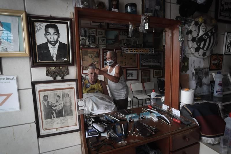 La eterna amistad entre Pelé y Didi, su peluquero desde 1956