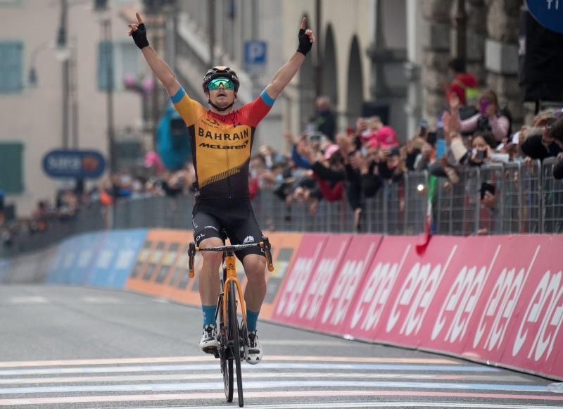 Tratnik triunfa en San Daniele y Almeida mantiene la maglia rosa