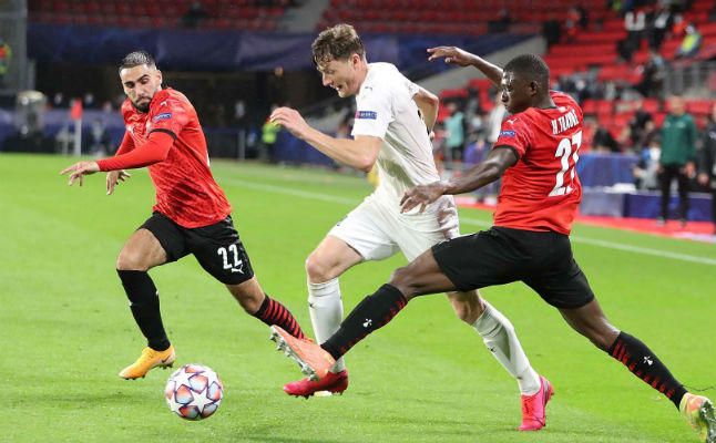 Los rivales del Sevilla: El Krasnodar evita un debut triunfal de Camavinga y el Rennes (1-1)