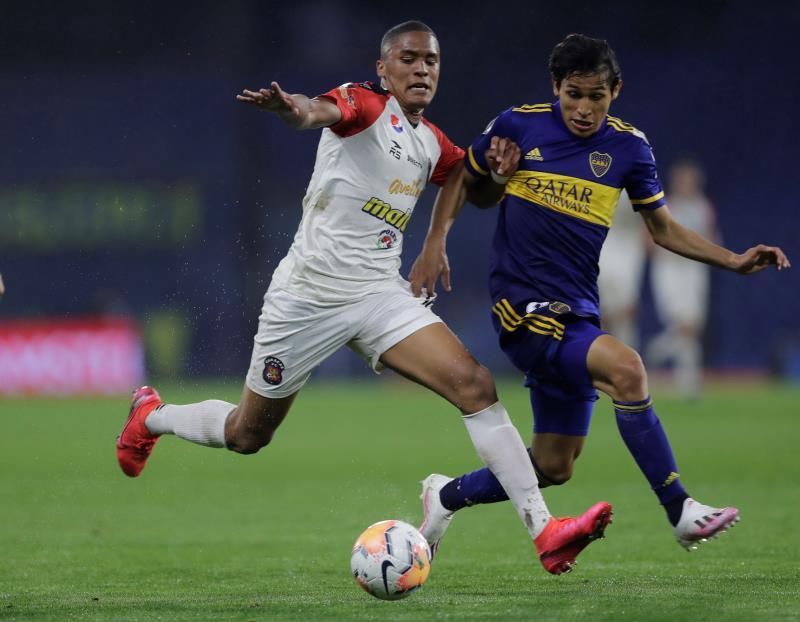 3-0. Boca golea al Caracas y lo priva de una clasificación a octavos de final