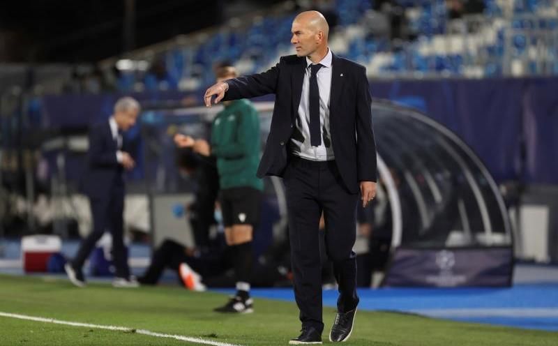 Zidane: "Noto el apoyo de mis jugadores"