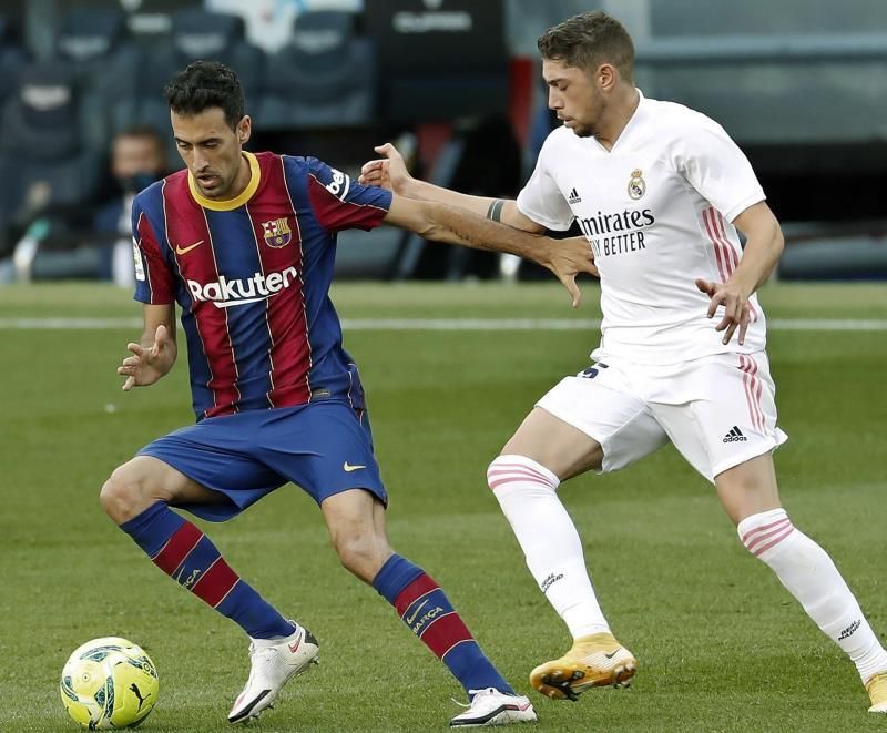 Fede Valverde, primer uruguayo madridista que marca en un clásico