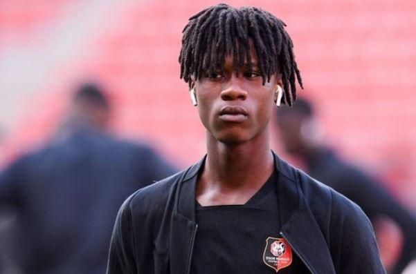 Camavinga, importante baja del Rennes ante el Sevilla F.C.