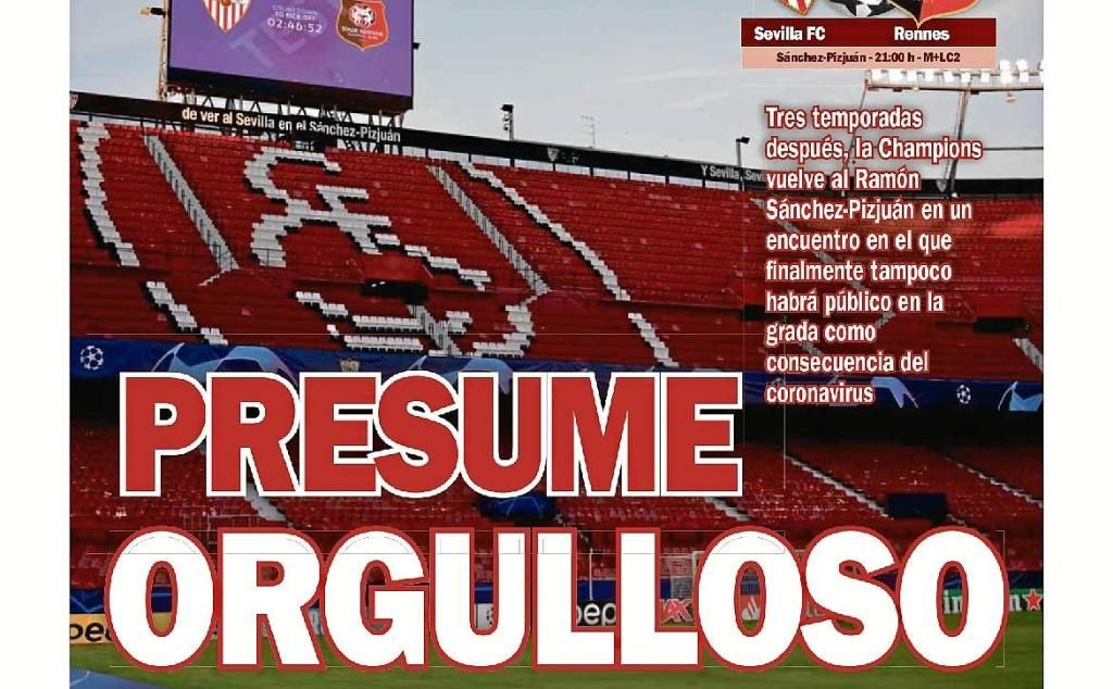 La portada de ESTADIO