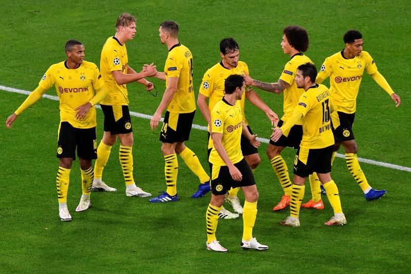 2-0. Sancho y Haaland le dan una trabajada victoria al Dortmund
