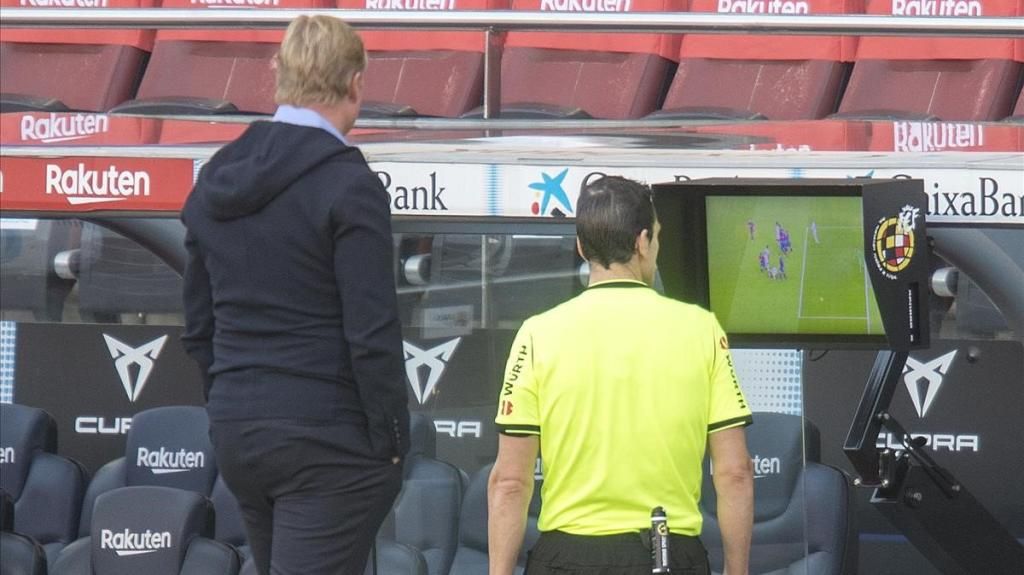 El Barcelona 'se alía' con el Betis en su batalla contra el VAR