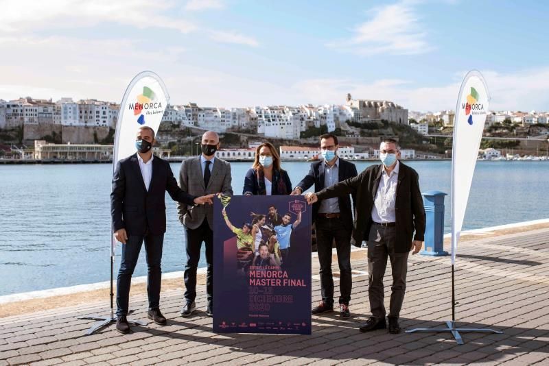 Menorca acogerá en diciembre la final del Estrella Damm Master de pádel