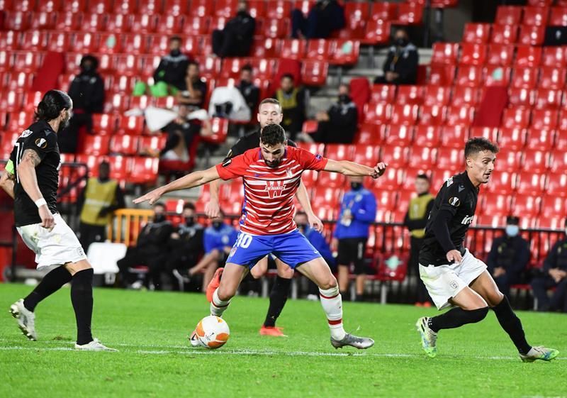 0-0 El PAOK frena a un Granada que da por bueno el empate