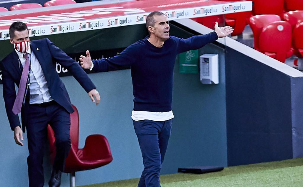 Garitano: "Físicamente hemos acabado mejor que el Sevilla"