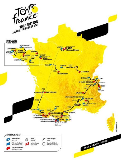 El Tour 2021 se jugará en los Pirineos