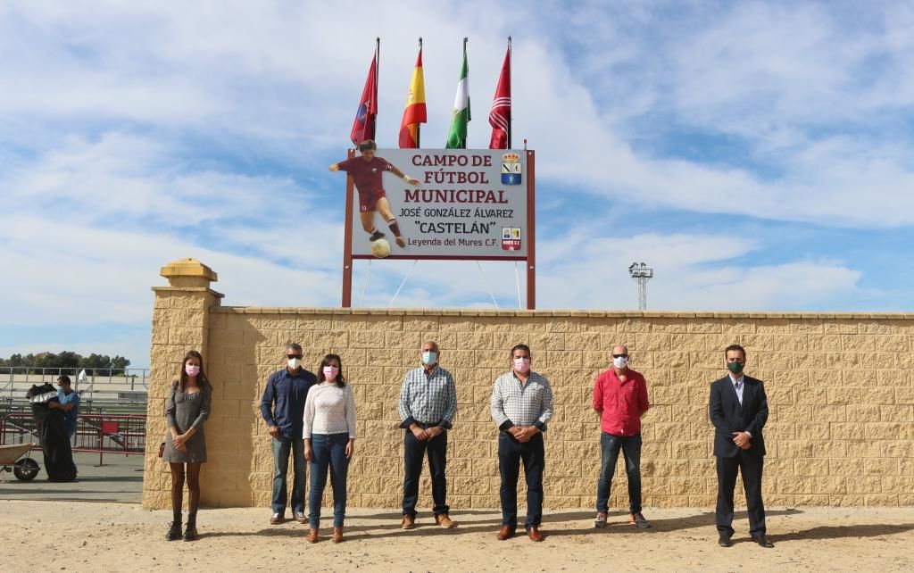 'Castelán, leyenda del Mures' ya nombra el estadio de Villamanrique