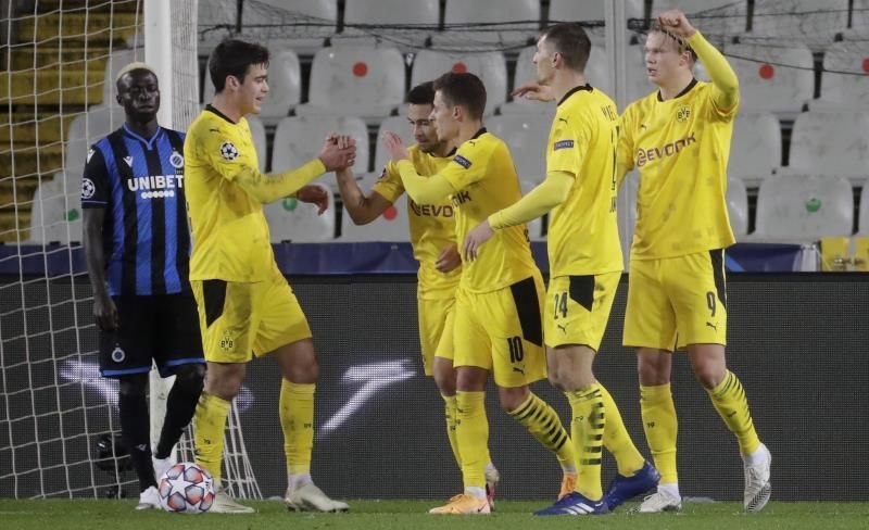 0-3. Haaland eleva al Dortmund al liderato de su grupo