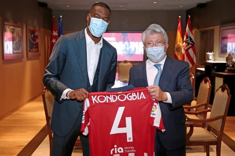 Kondogbia: "Simeone transmite a sus jugadores compromiso y trabajo"