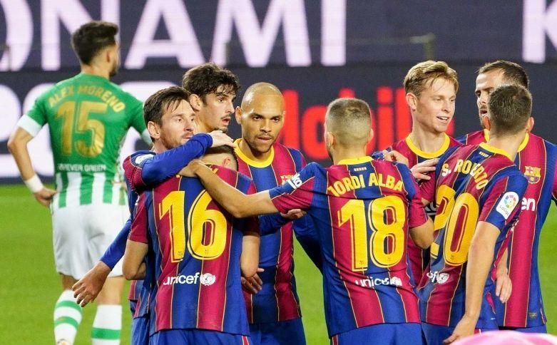 Barcelona-Betis (5-2): Incluso sin Messi, el intercambio de golpes no parecía buena idea