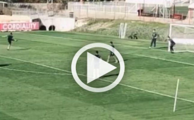 El golazo de Munir que ha asombrado a sus compañeros