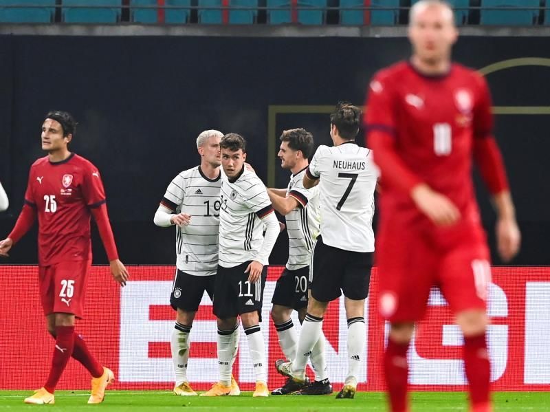 1-0. Luka Waldschmidt le da el triunfo a Alemania sobre la República Checa