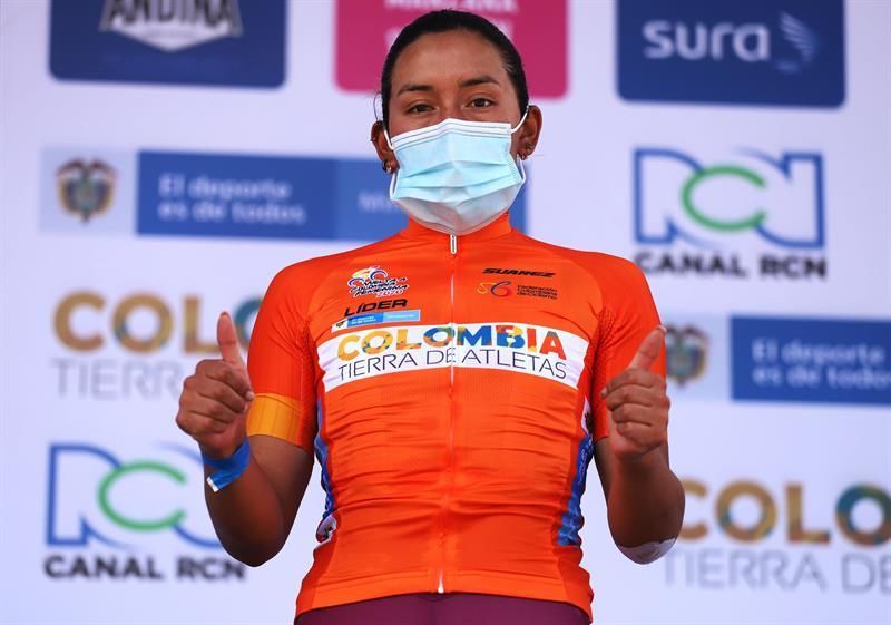 La ecuatoriana Miryam Núñez, cerca de ganar la Vuelta a Colombia