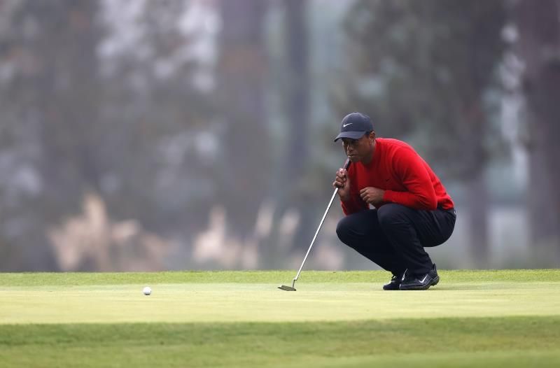 Tiger Woods hace un +7 en el 12, su peor resultado de siempre en un hoyo
