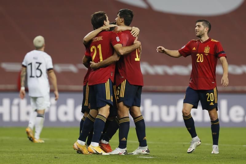 España logra su victoria más amplia de siempre frente a Alemania