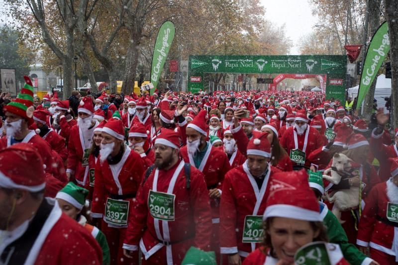 La Carrera de Papá Noel será virtual y a beneficio de Cruz Roja