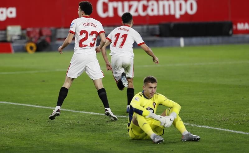 4-2. La ambición del Sevilla tumba al Celta en la recta final