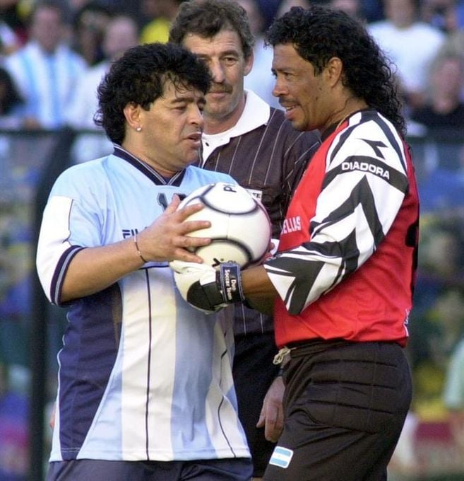 René Higuita sobre Maradona: "Los locos y diferentes somos incomprendidos"