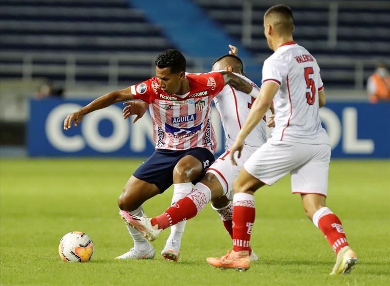 2-1. Un gol de Miguel Borja le da justicia al Junior ante Unión La Calera