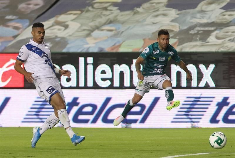2-0. El León vence al Puebla y accede a las semifinales del Apertura mexicano