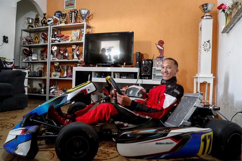 El "Hamilton de la Favela", sacrificio y talento por el sueño de la Fórmula Uno