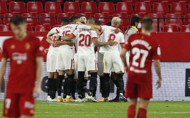 El Sevilla cierra un mes de noviembre perfecto