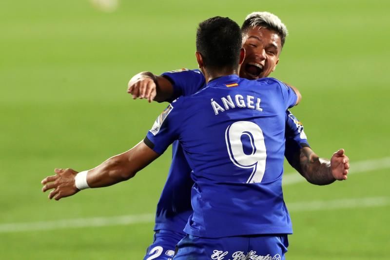 Ángel, a dos goles de Manu del Moral: "Me veo entrando en la historia del club"