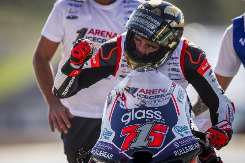 Arenas: "En este punto lo más importante no es querer ser campeón de MotoGP"
