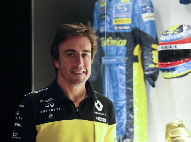 Alonso probará con Renault el día 15 en Yas Marina
