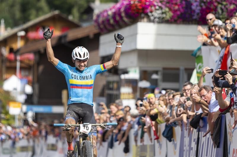 El ciclomontañista Leonardo Páez, el mejor deportista del año en Colombia