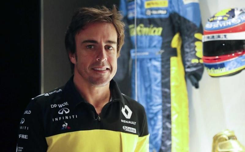 Alonso rodó en Yas Marina con el R25 con el que ganó su primer Mundial de F1