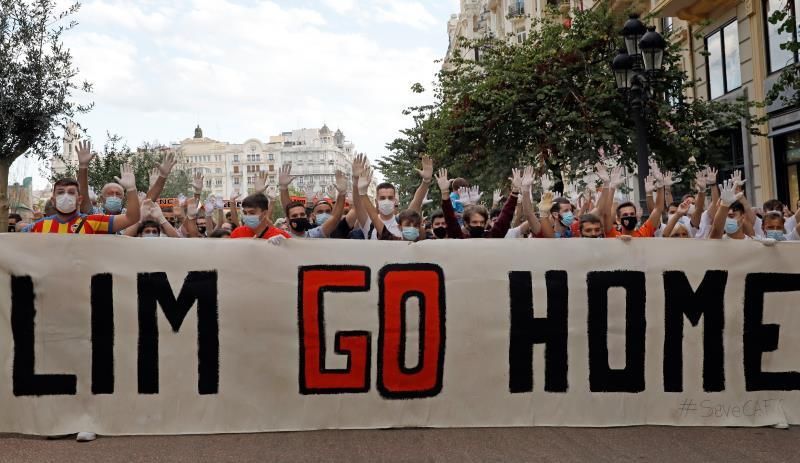 Peñas del Valencia piden la marcha de Lim porque el club está "en caída libre"
