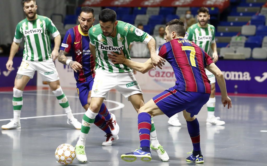 3-6: El Betis Futsal da la cara en su adiós a la Copa en 'semis'