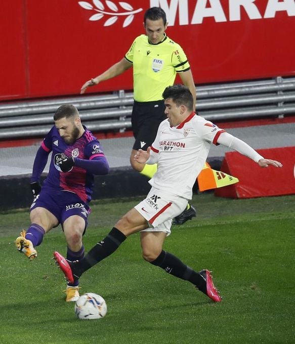 Valladolid encuentra el premio del empate (1-1) ante un Sevilla desconectado