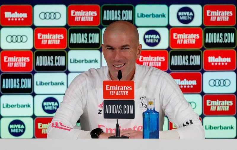 Zidane: "Tengo contrato hasta 2022 y no voy a pedir nada"