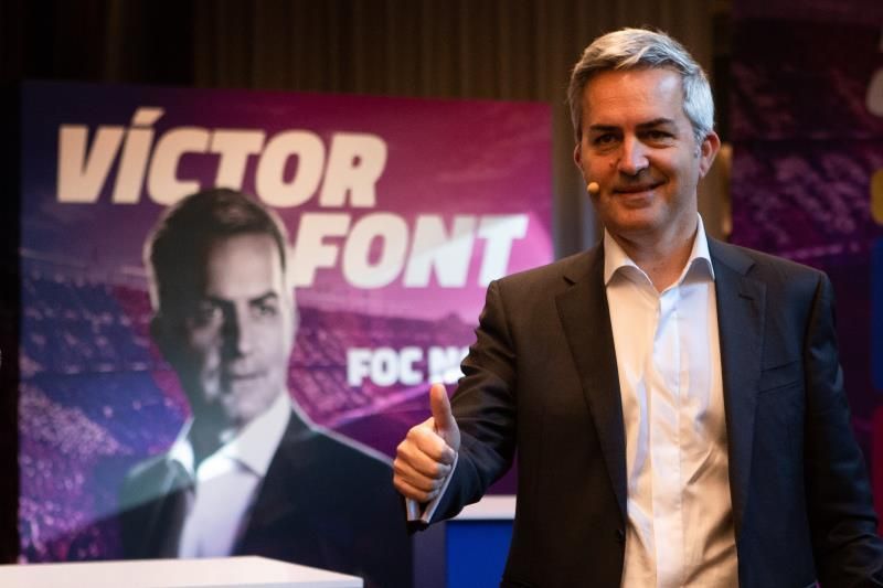 Víctor Font: "Laporta tiene una visión de pasado y nosotros de futuro"