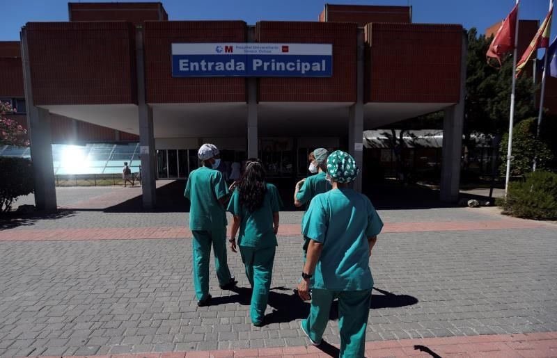 El Leganés realiza una 'visita virtual' a los enfermos del Severo Ochoa