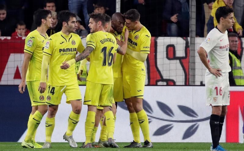 Ekambi selló el último triunfo del Villarreal en el Sánchez-Pizjuán
