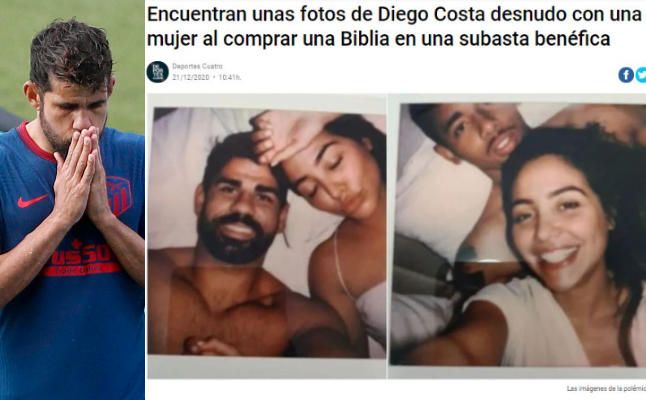 Las fotos íntimas que empujan a Diego Costa a volver a Brasil
