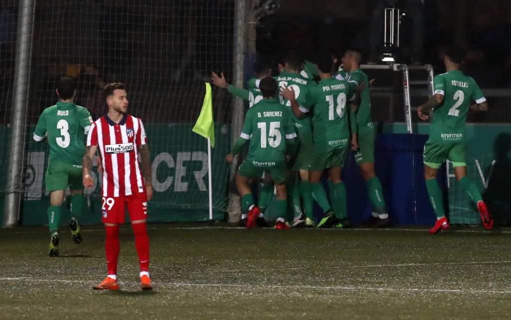 Cornellá 1-0 Atlético: Un Segunda B elimina al líder de la Liga