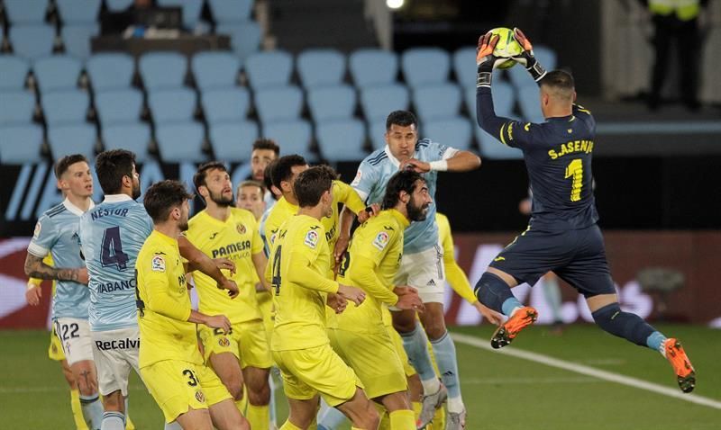 0-4. El Villarreal aprovecha los errores defensivos del Celta