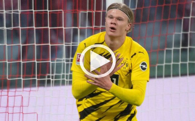 Haaland mete 'miedo' al Sevilla FC con un doblete ante el Leipzig