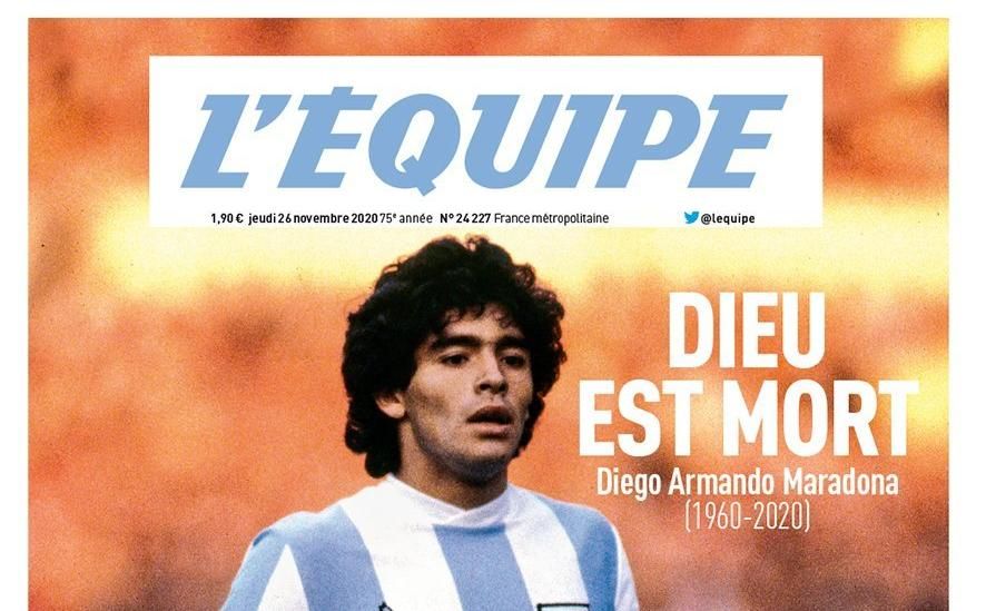 El diario L'Equipe no se publicó hoy por una huelga