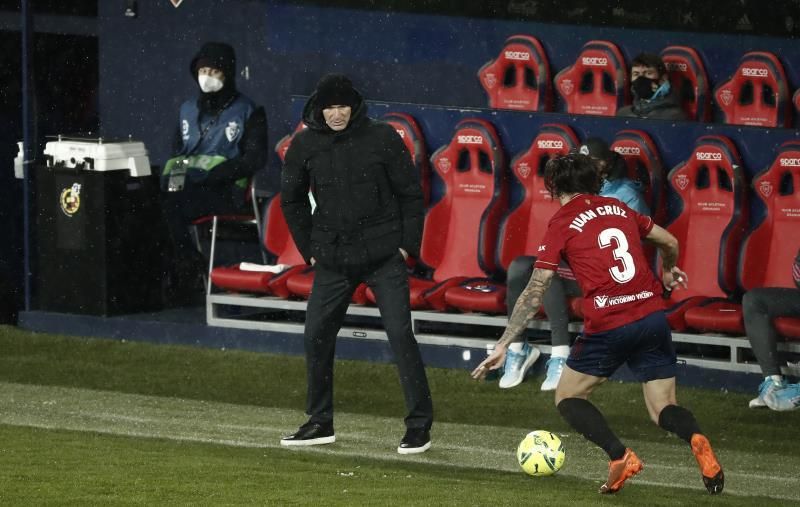 Zidane: "No ha sido un partido de fútbol"