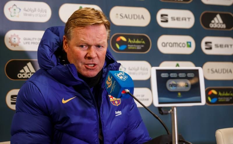 Koeman persigue su primer título y la Real un efecto balsámico