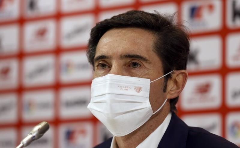 Marcelino: "Estamos a dos partidos de un título e intentaremos ganar"
